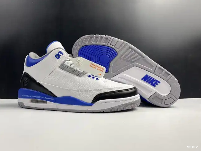 Reps TB CT8532-040 Blue White Jordan 3 Air Retro 0428